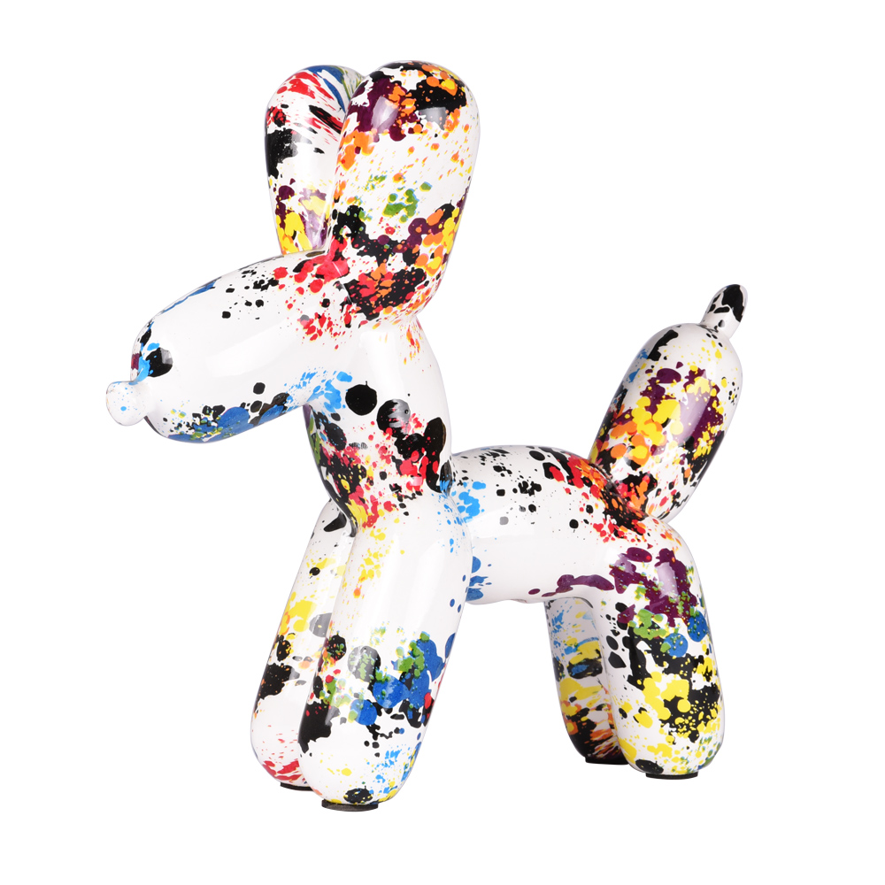 statuette chien ballons brico M Astaffort