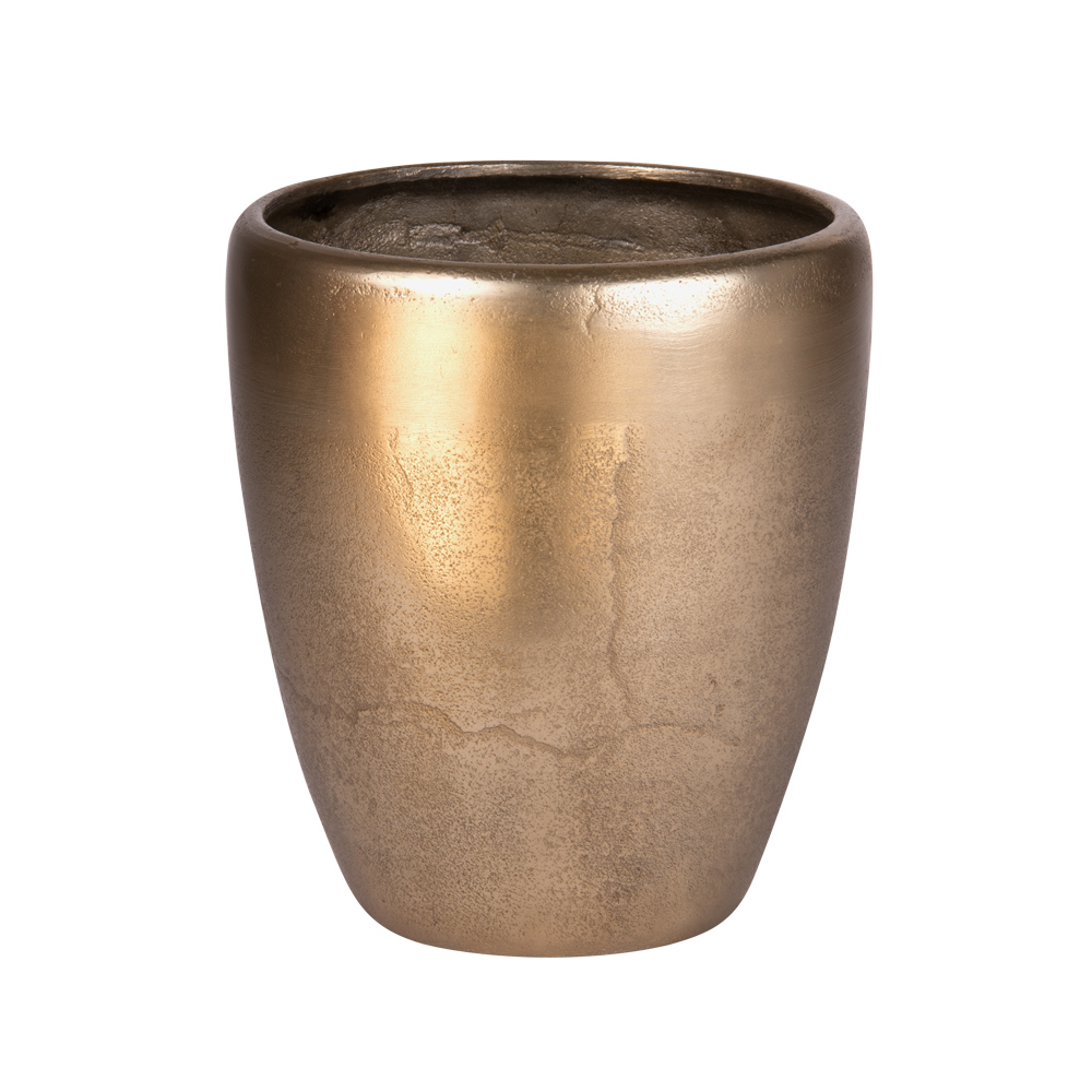 Vase en métal doré idée cadeau brico m